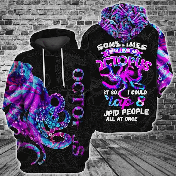 Octopus Gifts Apparel Gift Idea