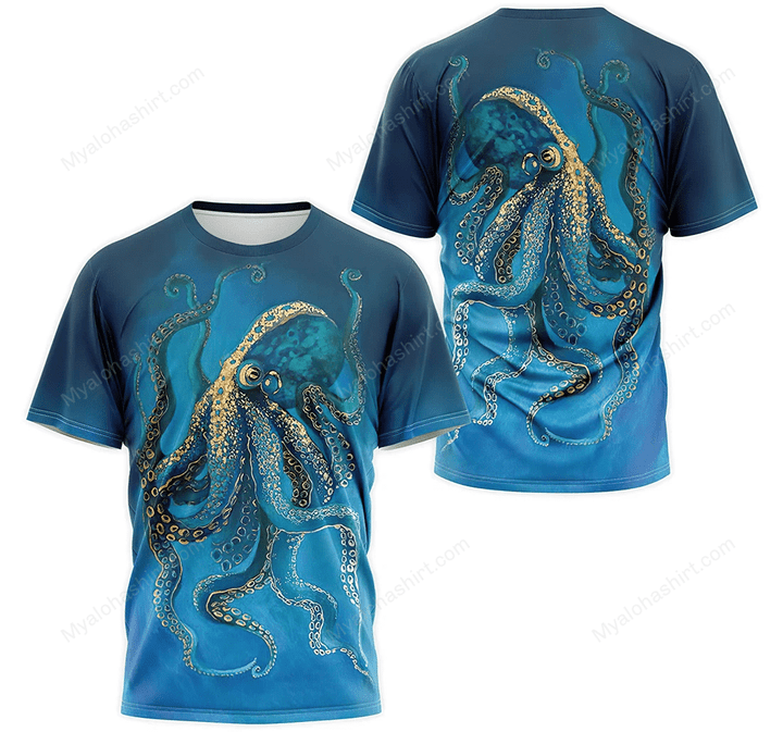 Octopus T-Shirt Apparel Gift Ideas