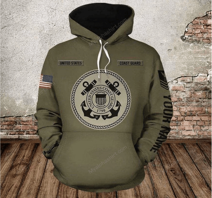 Personalized US Coast Guard Gifts Apparel Gift Idea