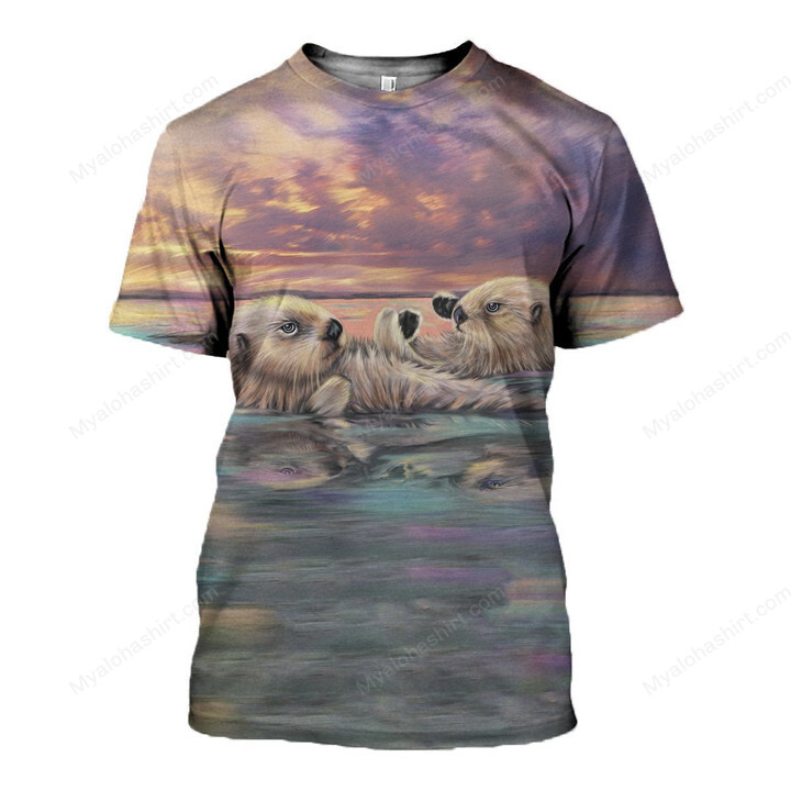 Otter T-Shirt Apparel Gift Ideas