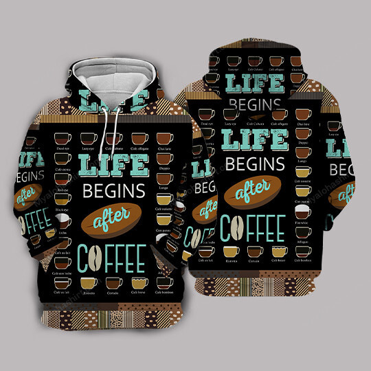 Coffee Life Begins After Coffee Types Of Coffee Brown Gifts