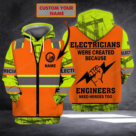 Personalized Electrician Gifts Apparel Gift Idea