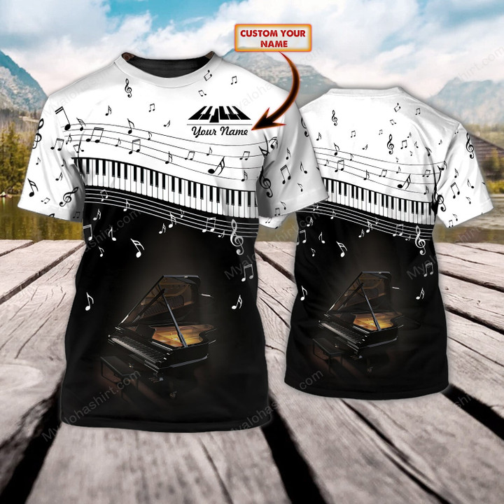 Personalized Piano Music Lovers Apparel