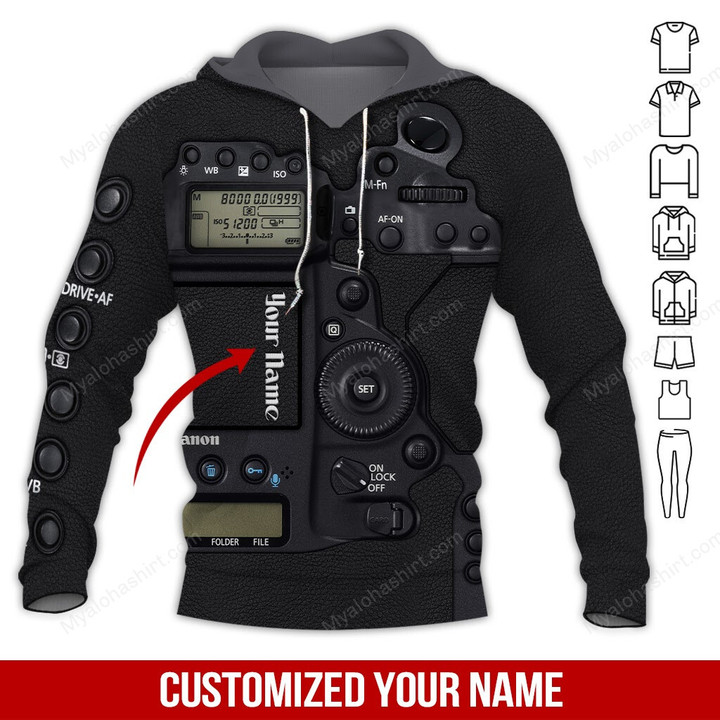 Personalized Camera Apparel Gift Ideas