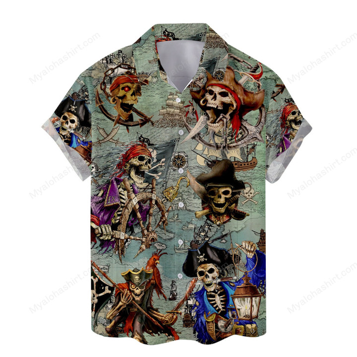 Pirate Hawaiian Shirt