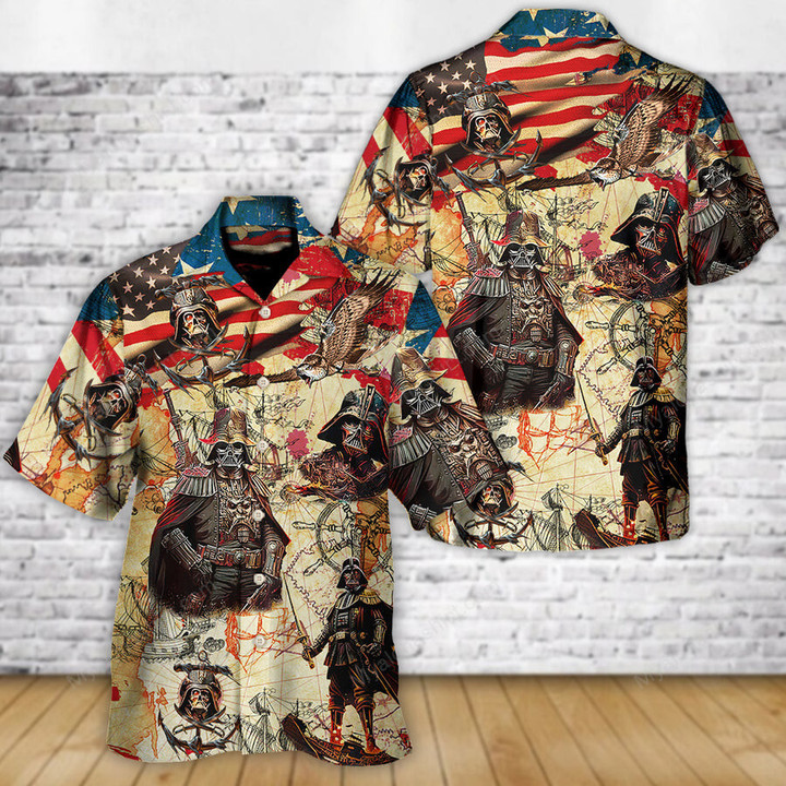 Independence Day Starwars Darth Vader Pirates Home Is Where The Anchor Drops Apparel