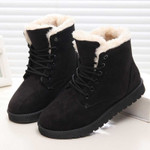 🎄CHRISTMAS HOT SALE NOW 🔥70% OFF🔥 Women Warm Fur Waterproof Ankle Snow Boots