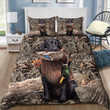 Black Labrador Hunting All Over Printed Bedding Set - 1