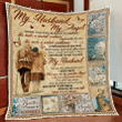 My Husband My Angel Special Soulmate Quilt Blanket  CS-Q0182