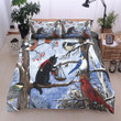 Christmas Cat And Bird Bedding Sets MH03074461
