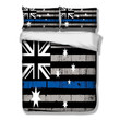 Flag Striped Police Bedding Sets MH03074059