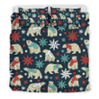 Polar Bear Snow Christmas Bedding Sets MH03111049