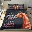 Just A Girl Who Loves Lusitano Bedding Sets MH03111155