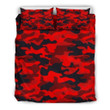Red And Black Camouflage Bedding Sets MH03117105