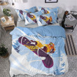 Snowboarding Cotton Bed Sheets Spread Comforter Duvet Cover Bedding Sets MH03121357