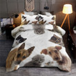 Cat And Dog Cotton Bed Sheets Spread Comforter Duvet Cover Bedding Sets MH03121265