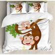 Funny Monkey Bedding Set MH03159114