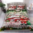 Red Truck Santa Claus Bedding Set MH03159597