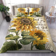 Find Joy In The Journey That God Has Set Before Me Sunflower Bedding Set MH03159193