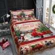 At Christmas All Roads Lead Home Red Truck Bedding Set MH03159214