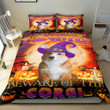 Halloween Beware Of The Corgi Bedding Set MH03159454