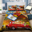 West Virginia Country Roads Take Me Home To The Place I Belong Bedding Set MH03159172
