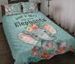 Just A Girl Who Loves Elephants Bedding Set MH03159087