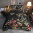 Dark Floral Butterfly Bedding Set MH03159313