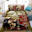 Live Like Someone Left The Gate Open Cow Heifer Bedding Set MH03159709