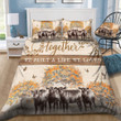 Cows Together We Built A Life We Love Bedding Set MH03159999