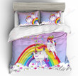 Unicorn Rainbow Bedding Set MH03159527