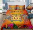 Vintage Peace And Love Bus Bedding Set MH03159128