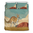 Australia Kangaroo Duvet Cover Set Kangaroo with Ayers rock (Uluru) Bedding Set MH03162600