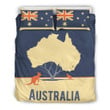 Australia Duvet Cover Set Tree Map Bedding Set MH03162578