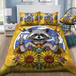 Raccoon Native American Sunflowers Bedding Set MH03162215