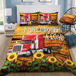 Trucker Red Sunflowers Bedding Set MH03162407