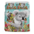 Australia Koala Duvet Cover Set With Waratah Flower Bedding Set MH03162636