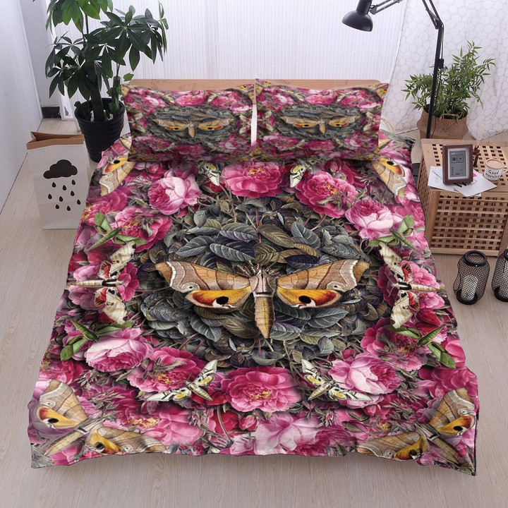 Flowers And Moths Bedding Sets MH03073248