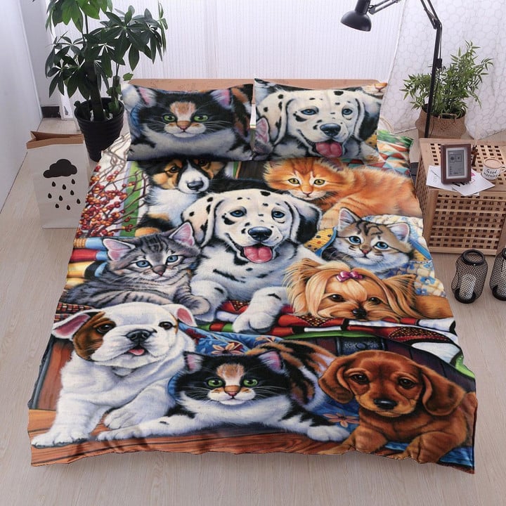 Dogs And Cats Bedding Sets MH03073476