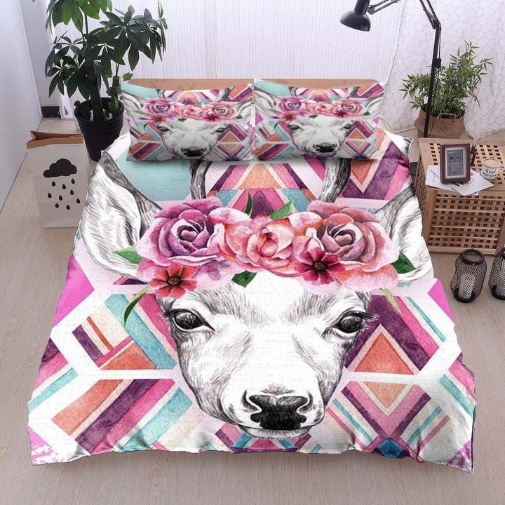 Deer Floral Bedding Sets MH03073273