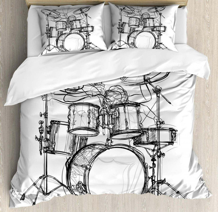 Rock Music Drum Bedding Sets MH03074361