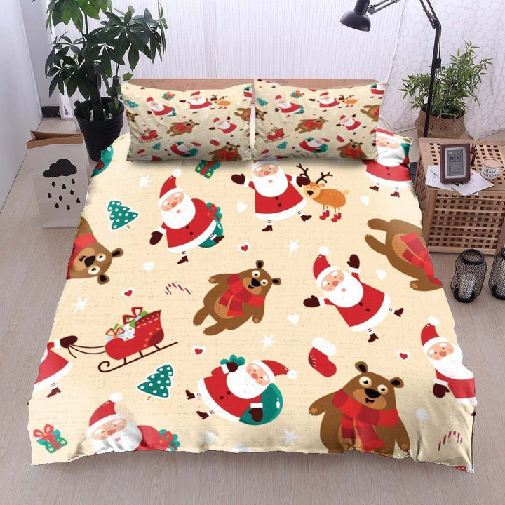 Santa , Bear, Reindeer Bedding Sets MH03074536