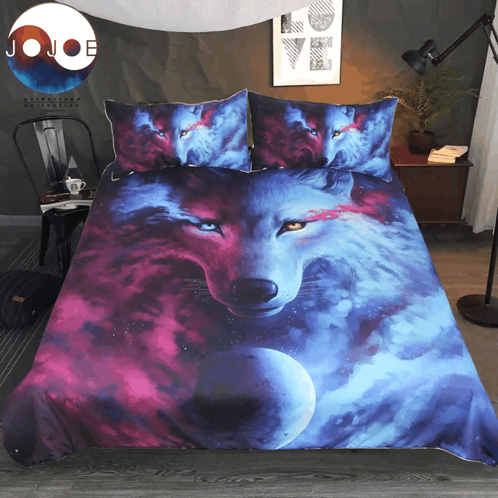 Where Light And Dark Meet Wolf Bedding Sets MH03073973