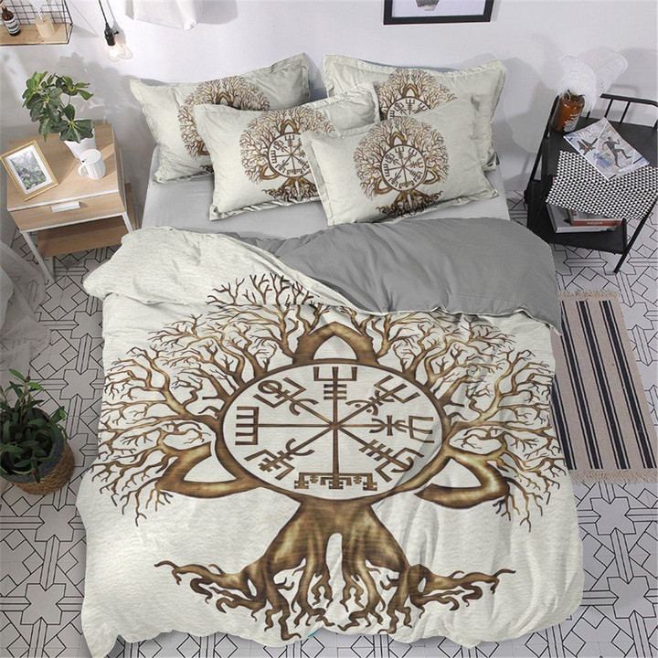Vegvisir And Tree Of Life Bedding Sets MH03074002