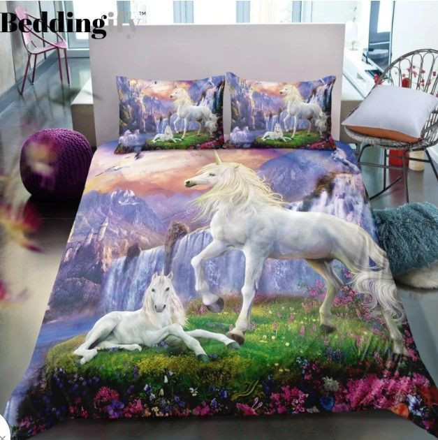 Couple Unicorns Bedding Sets MH03113788