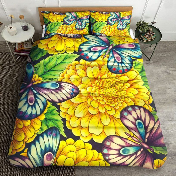 Butterflies And Flower Bedding Sets MH03119667