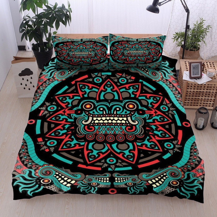 Dragon Colourful Trippy Acid Psychedelic Sacred Geometry Alchemy Bedding Sets MH03119012