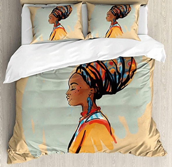 Ambesonne African Woman Bedding Sets MH03119735