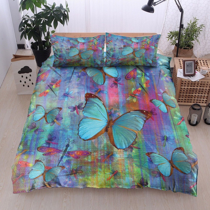 Dragonfly And Butterflies Bedding Sets MH03119147
