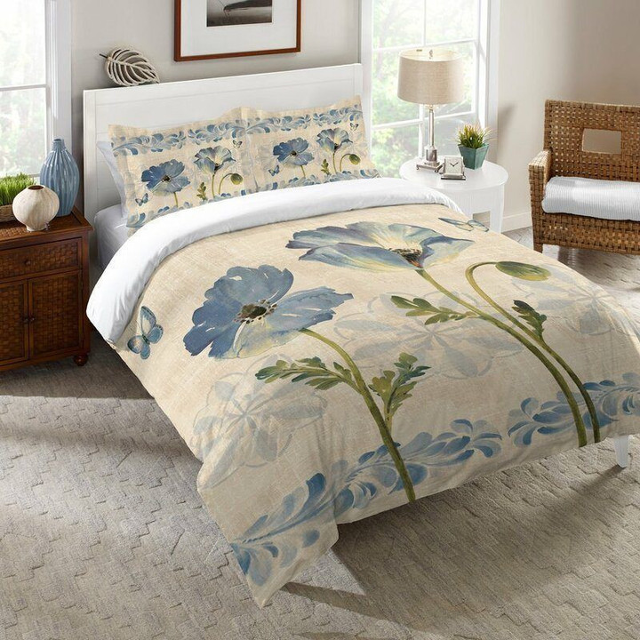 Watercolor Poppies Bedding Sets MH03119609